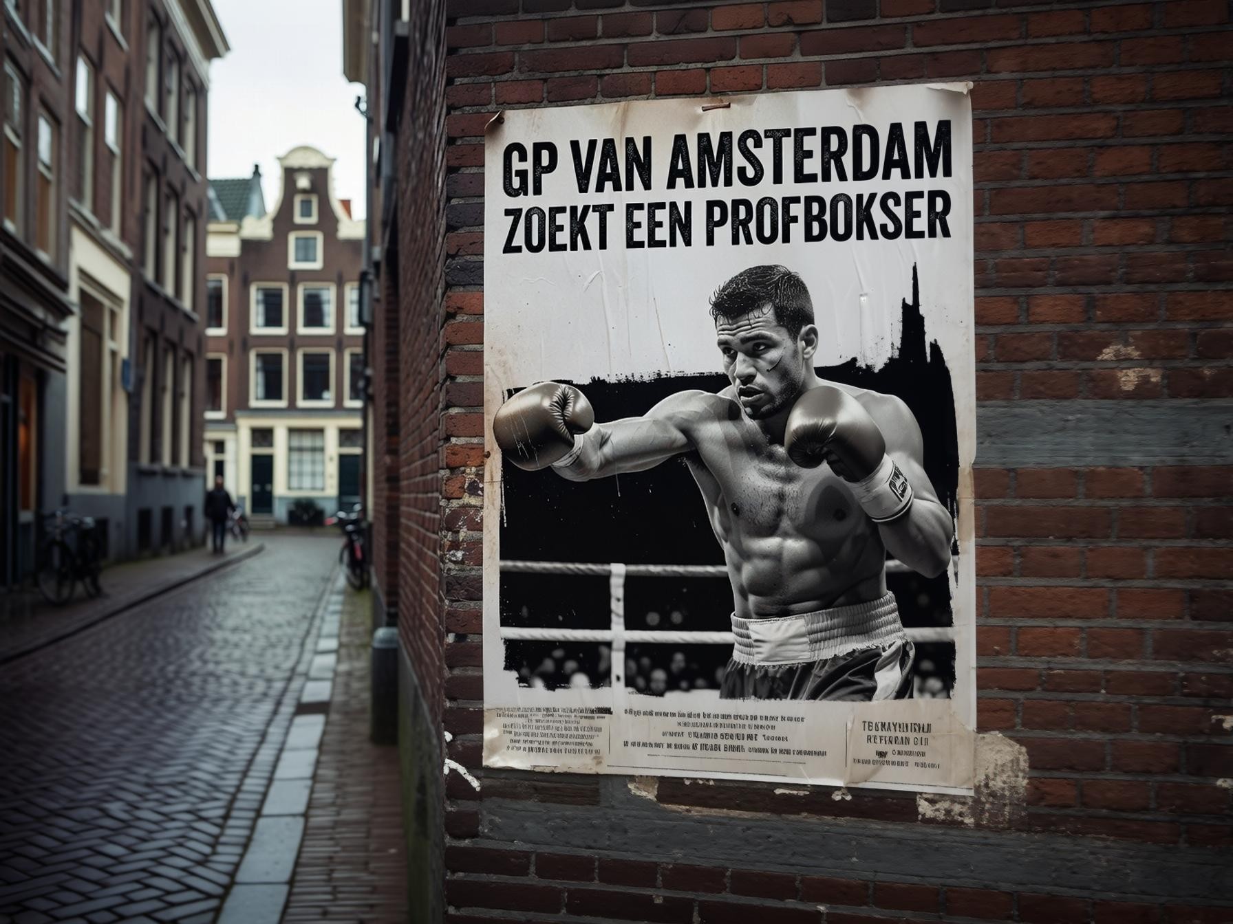 GP van Amsterdam zoekt een profbokser